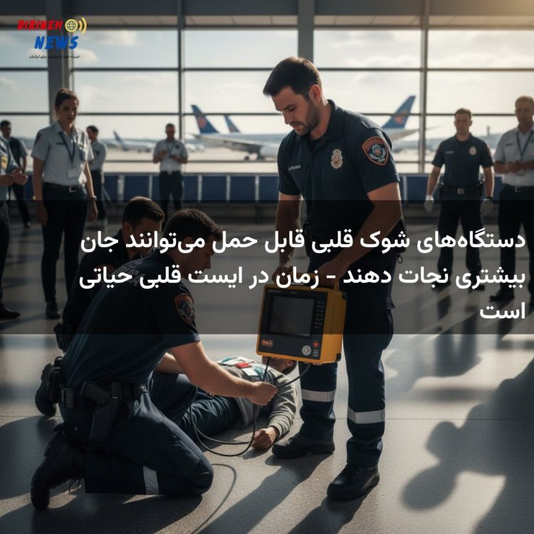 دستگاه‌های شوک قلبی قابل حمل می‌توانند جان بیشتری نجات دهند - زمان در ایست قلبی حیاتی است
