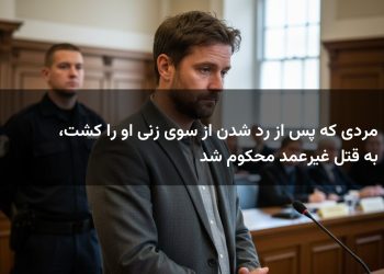 مردی که پس از رد شدن از سوی زنی او را کشت، به قتل غیرعمد محکوم شد
