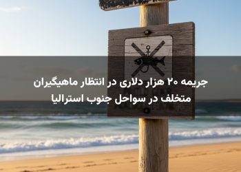 جریمه ۲۰ هزار دلاری در انتظار ماهیگیران متخلف در سواحل جنوب استرالیا