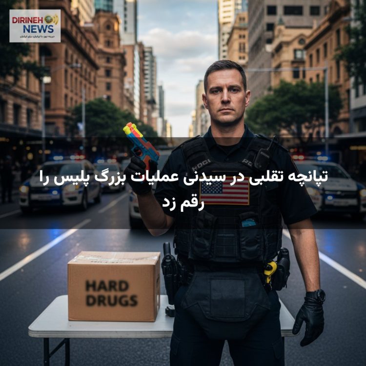 تپانچه تقلبی در سیدنی عملیات بزرگ پلیس را رقم زد