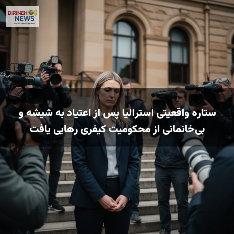 ستاره واقعیتی استرالیا پس از اعتیاد به شیشه و بی‌خانمانی از محکومیت کیفری رهایی یافت