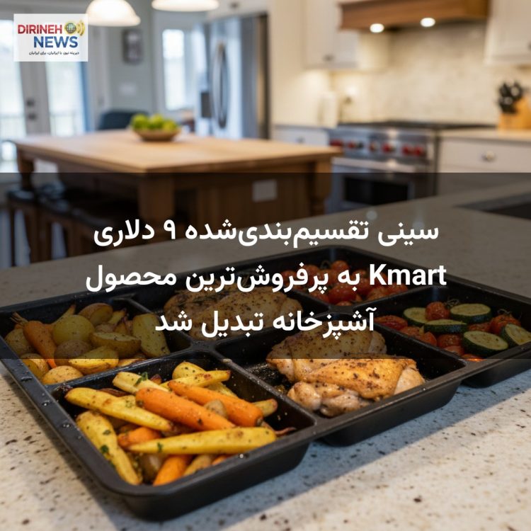 سینی تقسیم‌بندی‌شده ۹ دلاری Kmart به پرفروش‌ترین محصول آشپزخانه تبدیل شد