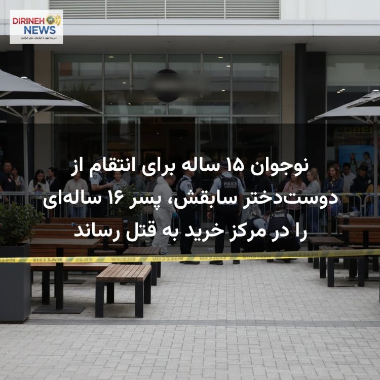 نوجوان ۱۵ ساله برای انتقام از دوست‌دختر سابقش، پسر ۱۶ ساله‌ای را در مرکز خرید به قتل رساند