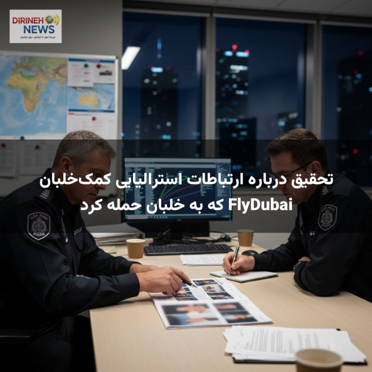 تحقیق درباره ارتباطات استرالیایی کمک‌خلبان FlyDubai که به خلبان حمله کرد