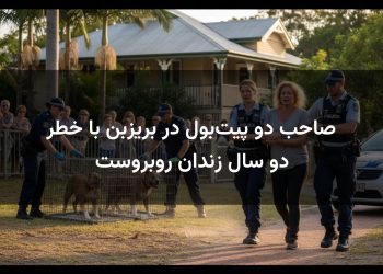 صاحب دو پیت‌بول در بریزبن با خطر دو سال زندان روبروست