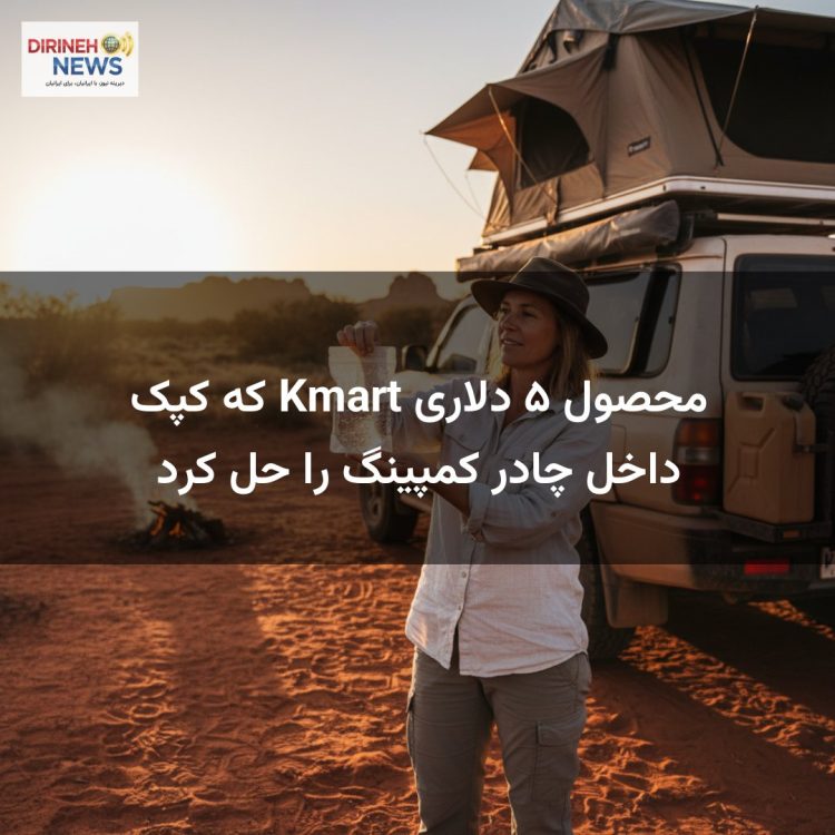 محصول ۵ دلاری Kmart که کپک داخل چادر کمپینگ را حل کرد
